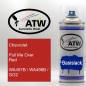 Preview: Chevrolet, Pull Me Over Red, WA497B / WA498B / GG2: 400ml Sprühdose, von ATW Autoteile West.